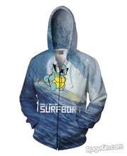 Load image into Gallery viewer, Squirtle Zip-Up Hoodie