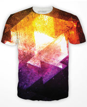 Load image into Gallery viewer, Galaxy Triangles T-Shirt