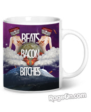 Load image into Gallery viewer, Beats Bacon Bitches Coffee Mug