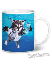 Load image into Gallery viewer, Cat Cobain Coffee Mug