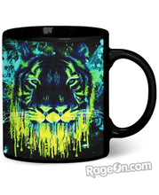 Load image into Gallery viewer, Tiger Drippy Coffee Mug