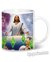 Load image into Gallery viewer, Jesus Died For Your Sims Coffee Mug