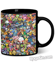 Load image into Gallery viewer, Pokemon Collage Coffee Mug