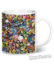 Load image into Gallery viewer, Pokemon Collage Coffee Mug