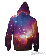 Load image into Gallery viewer, Cosmic Forces Zip-Up Hoodie