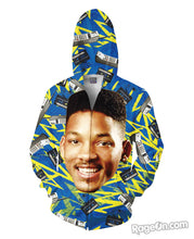Load image into Gallery viewer, Fresh Prince Zip-Up Hoodie