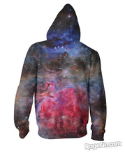 Load image into Gallery viewer, Heart of the Universe Zip-Up Hoodie