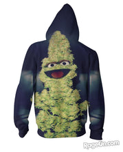 Load image into Gallery viewer, Oscar the Nug Zip-Up Hoodie