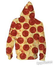 Load image into Gallery viewer, Pizza Zip-Up Hoodie