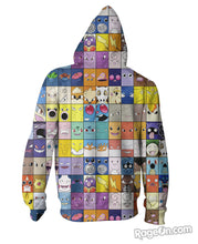Load image into Gallery viewer, Pokemon Zip-Up Hoodie
