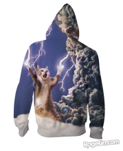 Load image into Gallery viewer, Thundercat Zip-Up Hoodie