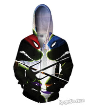 Load image into Gallery viewer, Turtle Power Zip-Up Hoodie