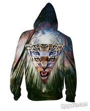 Load image into Gallery viewer, Wild Cats Zip-Up Hoodie 