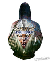 Load image into Gallery viewer, Wild Cats Zip-Up Hoodie 