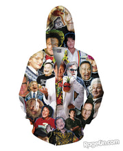 Load image into Gallery viewer, Robin Williams Zip-Up Hoodie