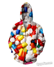 Load image into Gallery viewer, Pills Zip-Up Hoodie