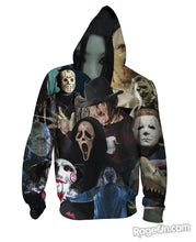 Load image into Gallery viewer, Cinema Killers Zip-Up Hoodie *Ready to Ship*