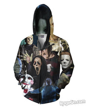 Load image into Gallery viewer, Cinema Killers Zip-Up Hoodie