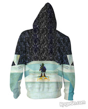 Load image into Gallery viewer, Zelda Great Fairy Fountain Zip-Up Hoodie