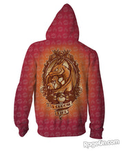 Load image into Gallery viewer, I Choose Fire Zip-Up Hoodie