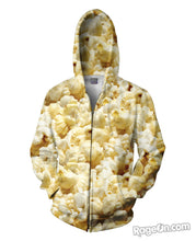 Load image into Gallery viewer, Popcorn Zip-Up Hoodie