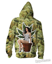 Load image into Gallery viewer, Nancy Botwin Weeds Zip-Up Hoodie