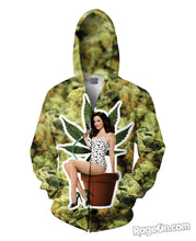 Load image into Gallery viewer, Nancy Botwin Weeds Zip-Up Hoodie
