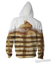Load image into Gallery viewer, Pancake Stack Zip-Up Hoodie
