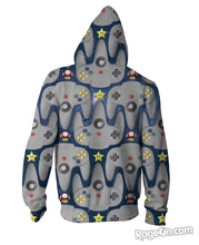 Load image into Gallery viewer, N64 Zip-Up Hoodie