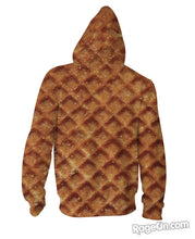 Load image into Gallery viewer, Wafer Waffle Zip-Up Hoodie