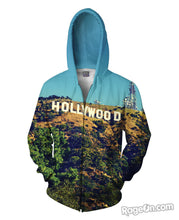Load image into Gallery viewer, Hollywood Zip-Up Hoodie