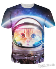 Load image into Gallery viewer, Space Cat T-Shirt