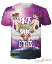 Load image into Gallery viewer, Beats Bacon Bitches T-Shirt