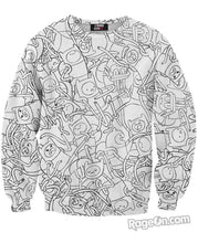 Load image into Gallery viewer, Black Finn Sweatshirt