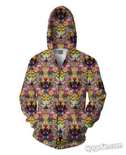Load image into Gallery viewer, Jaguar Haze Zip-Up Hoodie