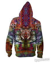 Load image into Gallery viewer, Trip Tree Zip-Up Hoodie