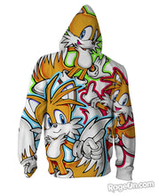 Load image into Gallery viewer, Tails Zip-Up Hoodie