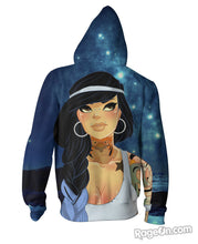 Load image into Gallery viewer, Jasmine Zip-Up Hoodie
