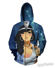 Load image into Gallery viewer, Jasmine Zip-Up Hoodie