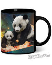 Load image into Gallery viewer, Space Pizza Panda Coffee Mug