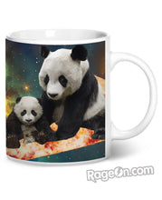 Load image into Gallery viewer, Space Pizza Panda Coffee Mug