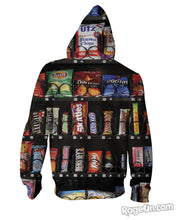 Load image into Gallery viewer, Vending Machine Zip-Up Hoodie