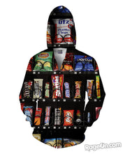 Load image into Gallery viewer, Vending Machine Zip-Up Hoodie