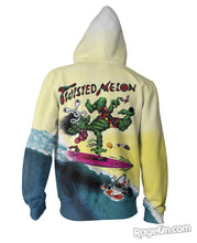 Load image into Gallery viewer, Twisted Melon Zip-Up Hoodie