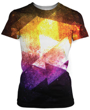 Load image into Gallery viewer, Galaxy Triangles T-Shirt