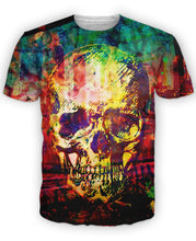 Load image into Gallery viewer, Graffiti Skull T-Shirt