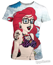 Load image into Gallery viewer, Hipster Ariel T-Shirt