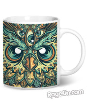 Load image into Gallery viewer, God Owl of Dreams Coffee Mug