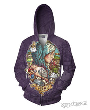 Load image into Gallery viewer, Airica Zip-Up Hoodie