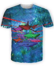 Load image into Gallery viewer, Laser Shark T-Shirt